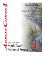 Flyer template for Mark Twain