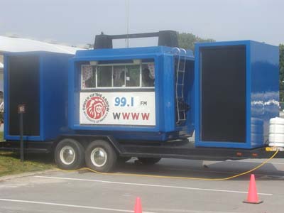 The radio station on wheels