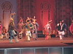 Dancers at the American Indian show.