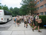 Lodge Walking to Dorm