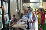 Native American Dance Check in
