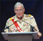 Dabney Kennedy Speaks following his presenation as the 2006 Lifetime Achievement Award