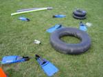 Flipper Relay Race Materials
