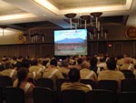 Arrowmen watching a presentation at the NCOC