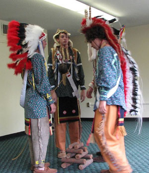 Ceremony Team being evaluated at NOAC 2006