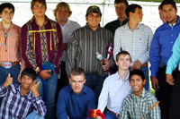 Karankawa Lodge singers